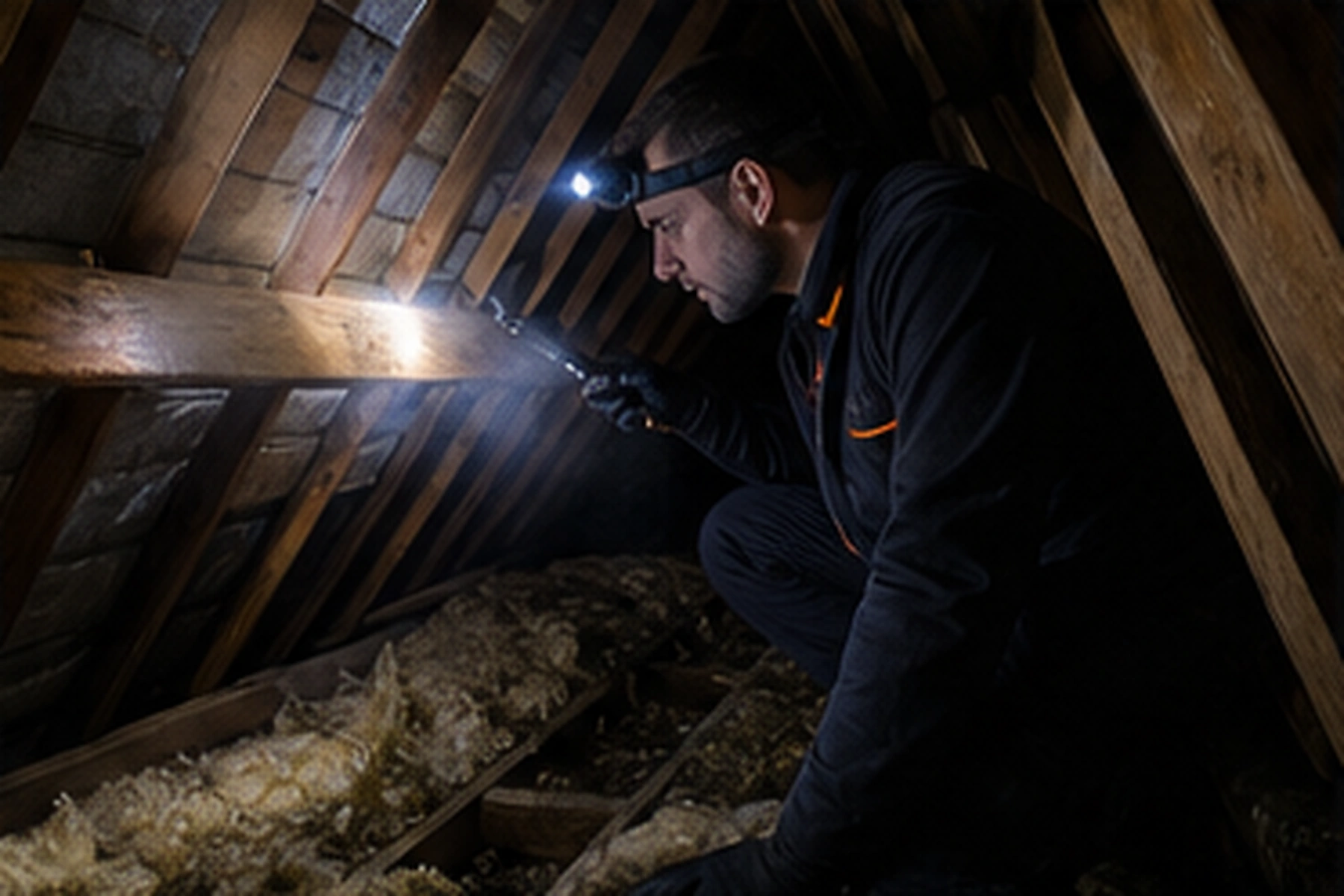 Bed Bugs Treatment London hero image showing a professional pest technician in London