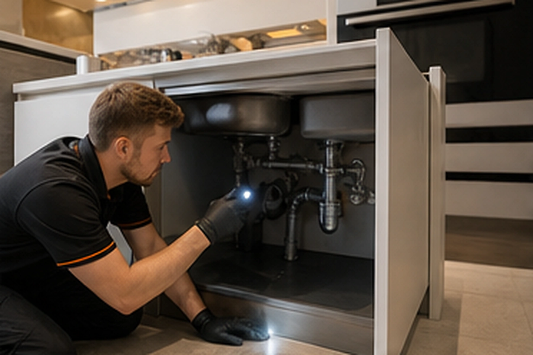 Mice Control London hero image showing a professional pest technician in London
